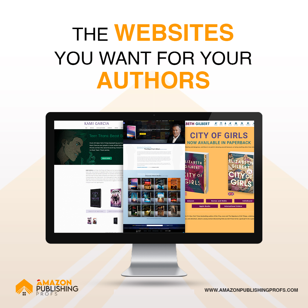 AmazonProfs's tweet image. If you want to grow your author website and attract publishers, promoters, and other agents, then we can help.

 Website: amazonpublishingprofs.com

#amazonpublishingprofs #bookservices #fictionnovel #bookauthor #bookwriting #fiction #bookpublishing #WebsiteDesign #bookauthor