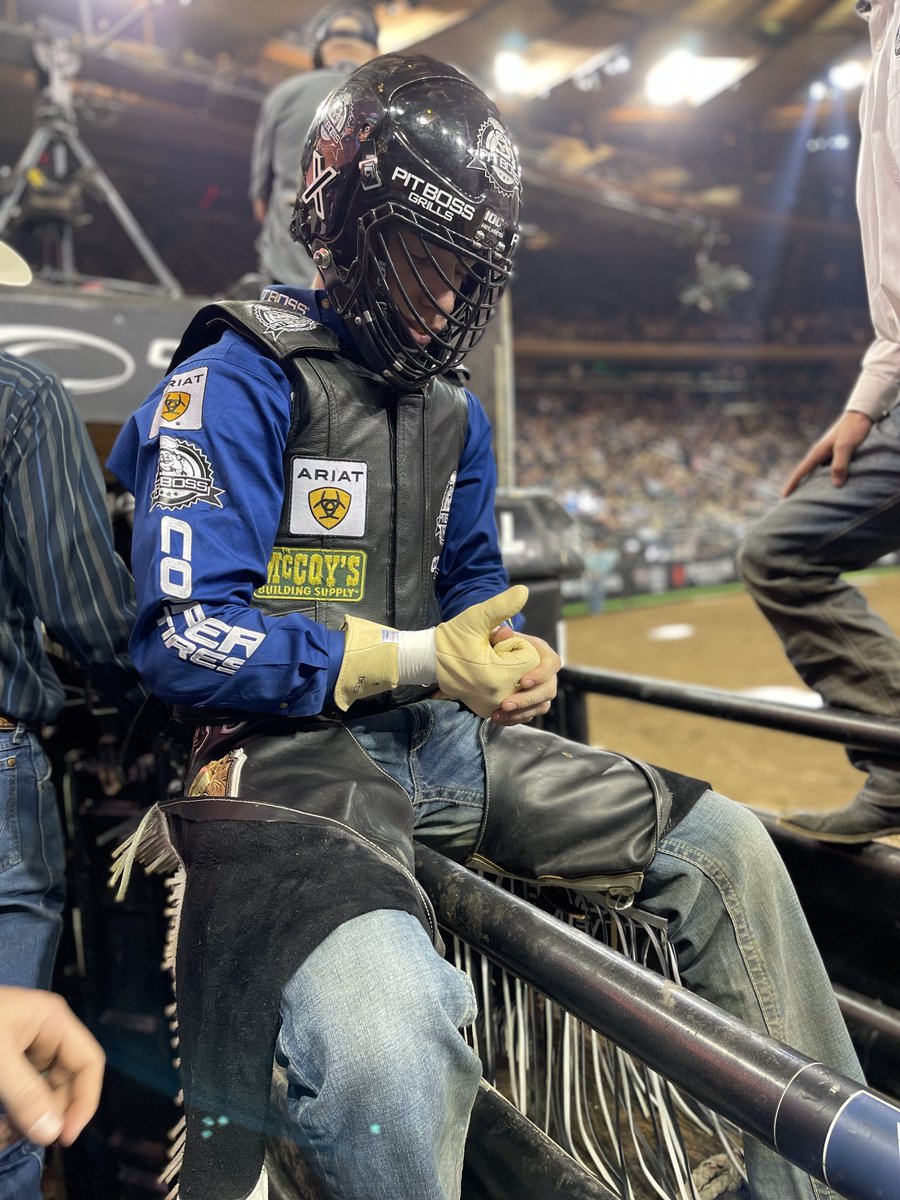 CARCowboysPBR's tweet photo. Mason Taylor in portrait mode 📸 https://t.co/r4W60tuxuI