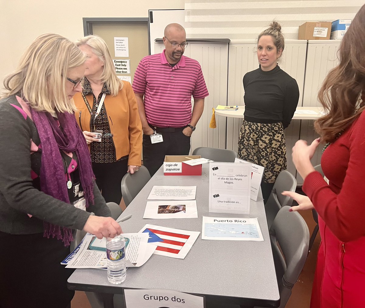 <a href="/SyracuseSchools/">Syracuse City School</a> leaders engaged in a language immersion lesson this week to consider ways we can make content comprehensible for language learners and engage them in content lessons.