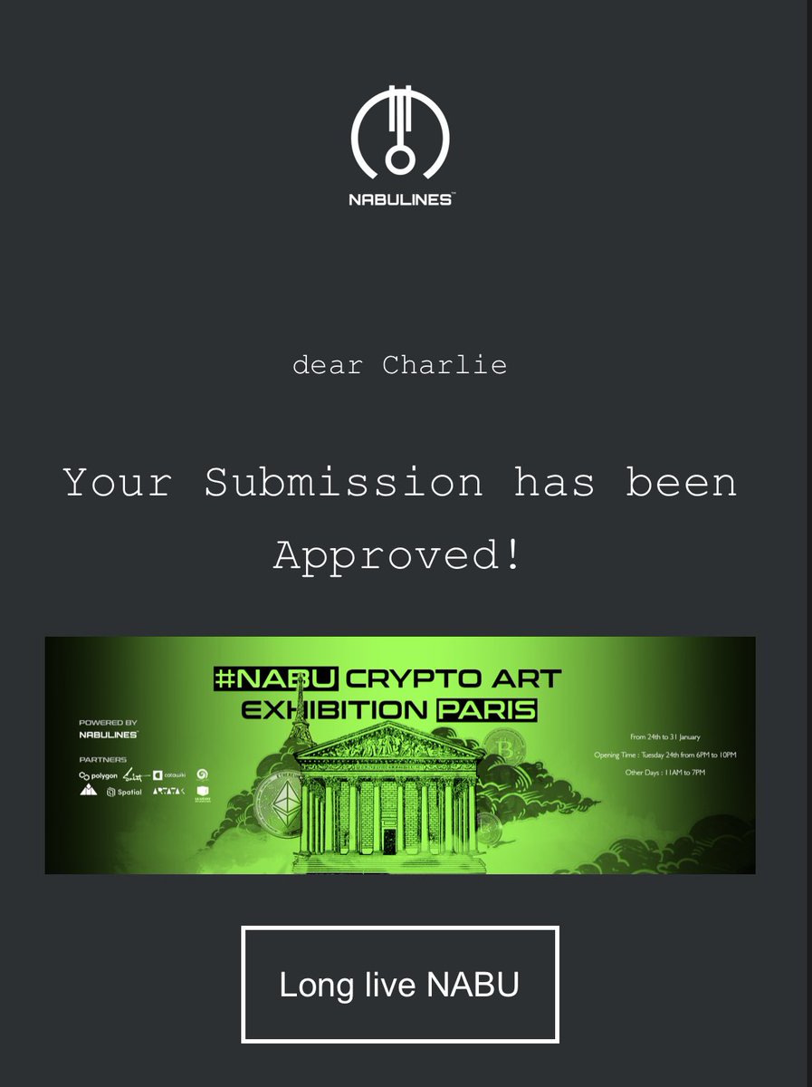 It’s happening Ladies &amp; Gentlemen. My work will be showcased in Paris 🇫🇷. A great start to the year thanks to the <a href="/nabulines/">NABULINES</a> Familia 🔥🔥.Starts Jan 24th and ends on my Bday Jan 31st 🫡.

Big shout to the fam and especially <a href="/sharafi_eth/">NabuLines | Fan Page</a> &amp; @bavugar for making this a reality 🫱🏾‍🫲🏼❗️