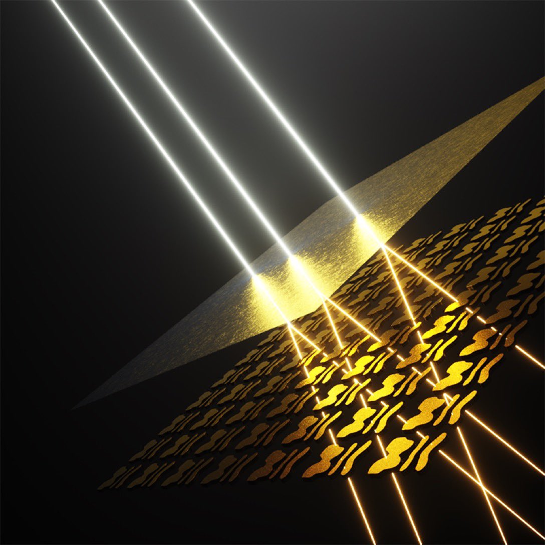 NaderEngheta's tweet photo. Our collaborative work on solving equations with light appeared in Nature Nanotechnology today.  Great efforts by @AndreaCordaro2, Brian Edwards, Vahid Nikkhah, @andrea_alu, &amp; @albert_polman.  @NatureNano, https://t.co/Xvw5uUJMDf https://t.co/3KZSPEF9Ct