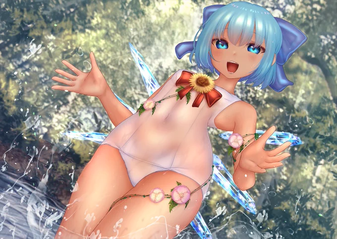 水遊び妖精 