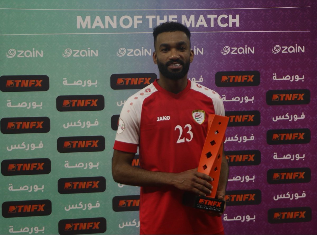 TNFXofficial's tweet photo. تتقدم شركة #TNFX بالتهاني #للمنتخب_العراقي لتأهله الى دور النصف النهائي متصدراً لمجموعته، ونبارك للاعب "حسين علي" حصوله على جائزة #افضل_لاعب في المباراة.
كما ونبارك لمنتخب #عمان انتصاره وتصدره الى دور النصف نهائي، وحصول اللاعب "حارب السعدي" على جائزة افضل لاعب في المباراة. https://t.co/2bA8J2X92Z