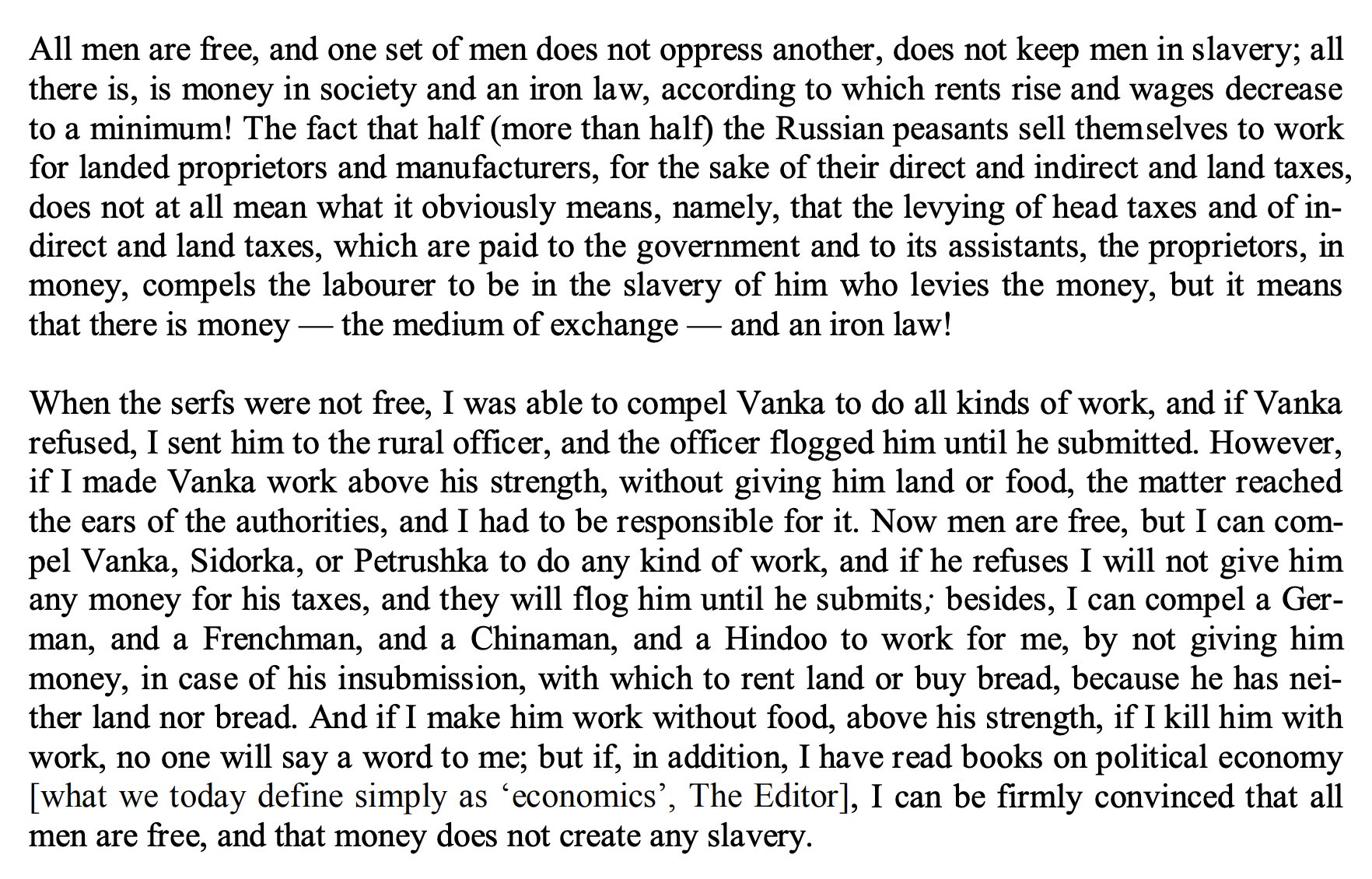 enqriue on Twitter "drumm_colin you'll like this, Tolstoy's answer to