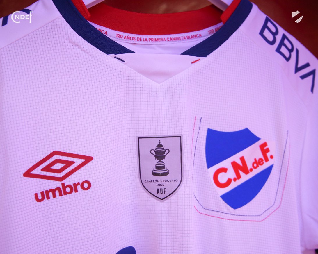 CLUB NACIONAL DE FOOTBALL - HOME 2023 - CAMISETA BLANCA - UMBRO