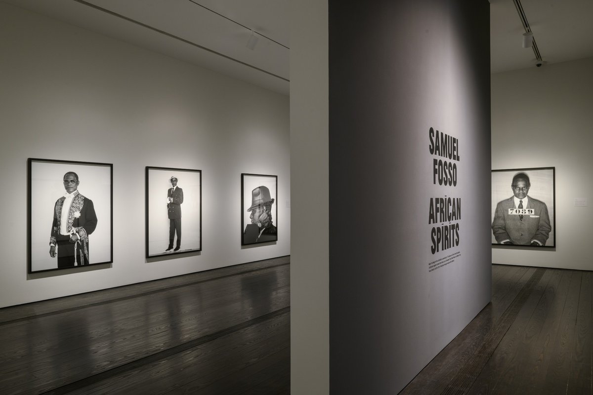 MenilCollection's tweet photo. It's the final weekend to see "#SamuelFosso: African Spirits" at the Menil. Explore the artist's fourteen, large-scale photographs depicting leaders from 20th-century Black liberation movements.
Head to the https://t.co/3Dl6hpNqaR to learn more. https://t.co/Rl67EpVh0c