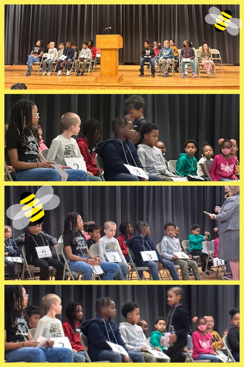 HillpointHusky's tweet photo. Hillpoint Huskies participation in the school-wide Spelling Bee! #spellingbee #speller #HPLeadersofthePack #BuildingtheBestSPS https://t.co/P1didYogYs