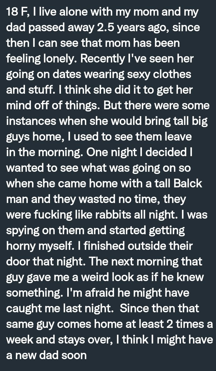Pervconfession On Twitter She Watched Her Mom Get Fucked 
