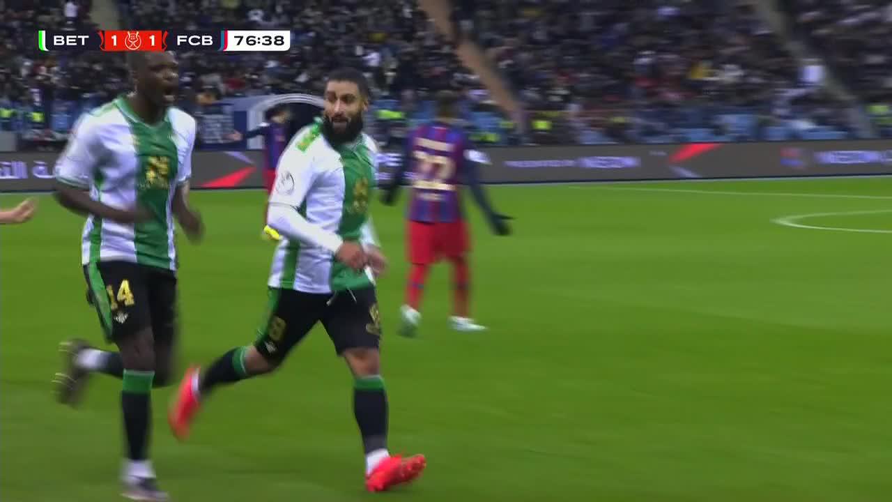 FEKIR TIES IT FOR REAL BETIS! 😮”