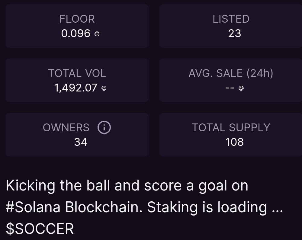 SoccerBalloon's tweet photo. More than 12 #SoccerBalloon are Delisted 💪💪🚀🚀🔥 WE will make it together, send your wallet on this form for #BONK Airdrop

https://t.co/dbpGxLhE1R

MagicEden : https://t.co/vdGFMk6ZHs

#Airdrop  #Giveaway #Bonk #NFTCommunity #FreeMint #SolanaNFTs https://t.co/5vhnlBivHf