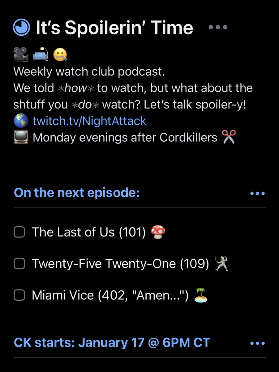 Sunday kicks off our new Spoilerin Time show: The Last of Us on HBO! Watch it and then chat with us about it ⬇️