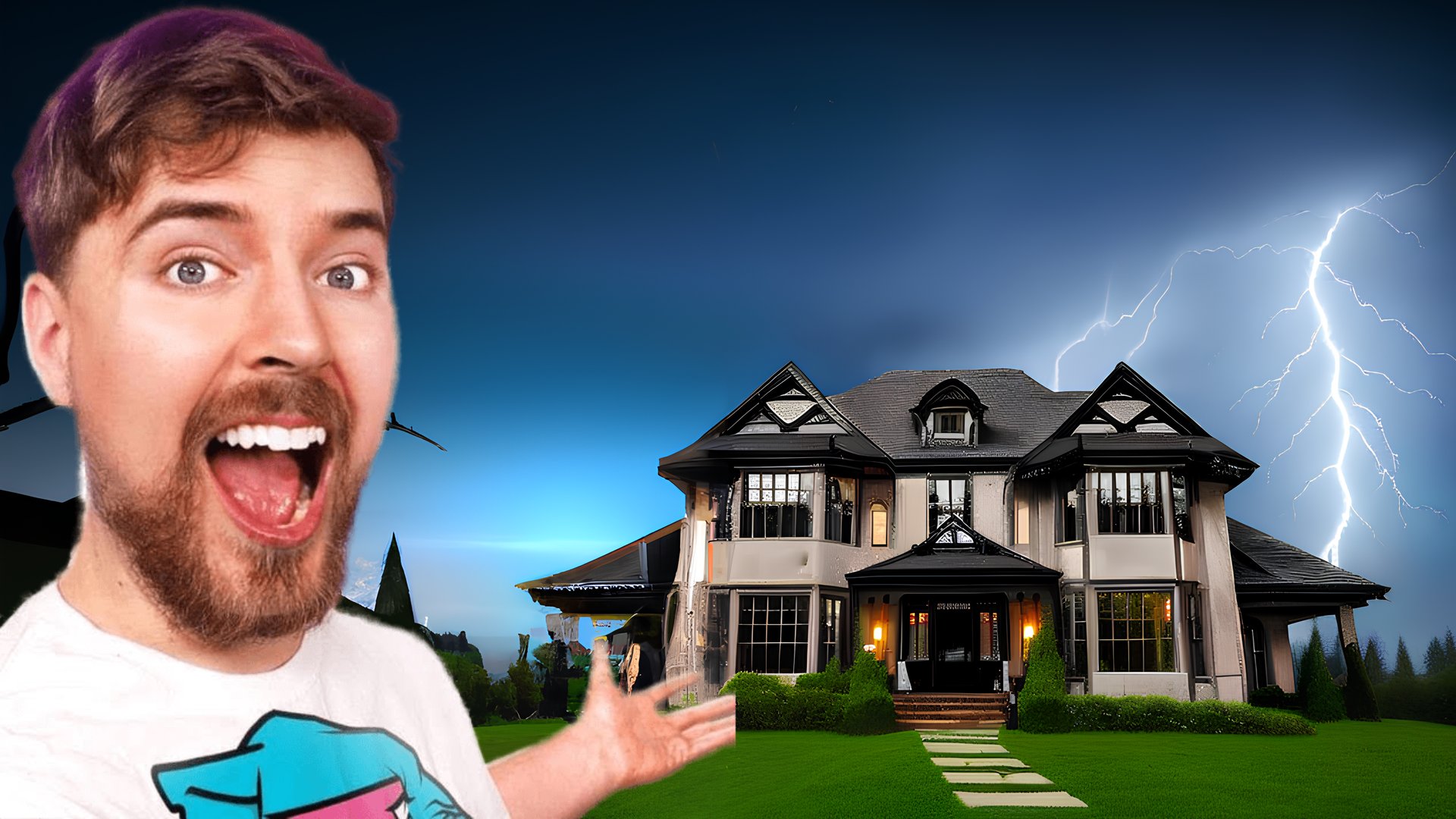 Last One To Leave Abandoned Mansion Keeps It! Thumbnail