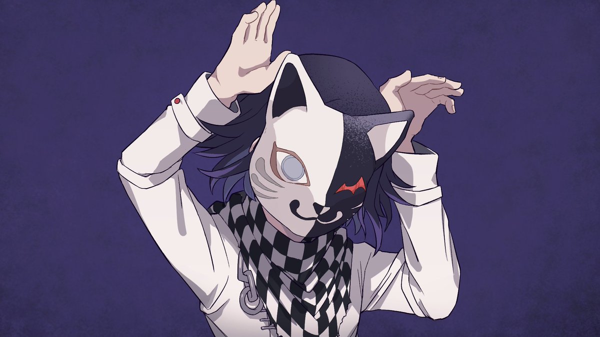 What's this? Kokichi seems to be wearing a mask and talking to himself. What's he up to? 

"They say flowers fade and their beauty can’t be weighed with flowers so fake
It’s all because the way things are made live on lies that fabricate"
