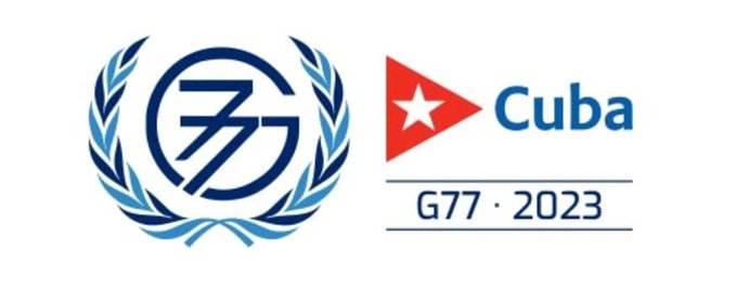 RodoBenitezV's tweet photo. Al frente del #G77 + China, #Cuba desempeñará una Presidencia flexible y constructiva, que abogará por el logro de consensos como vía para encauzar los intereses y reclamos comunes del Sur.

La consolidación de la unidad del Grupo estará en el centro de nuestras prioridades. https://t.co/bBCnjnNjMF