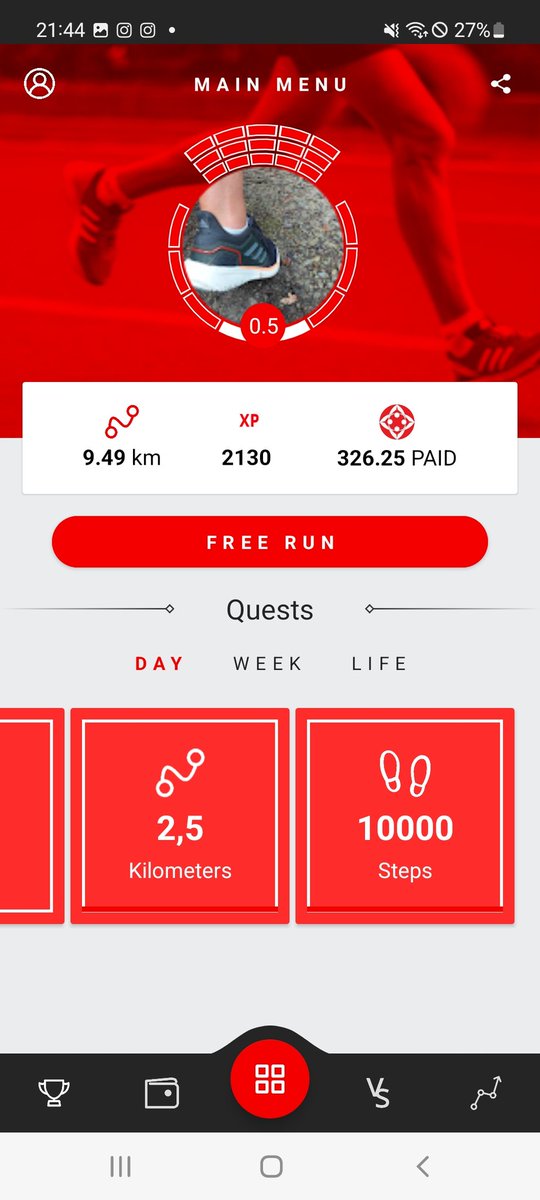 hanz_wtfler's tweet image. People just download this great app😍  Today I completed all the tasks again and earned some Paid🤑  See for yourself and don't miss the Befaster train.  If you want to use the bonus during the installation, you are welcome to enter my referral code.  Code: G0YSAX
 #BFHT #running