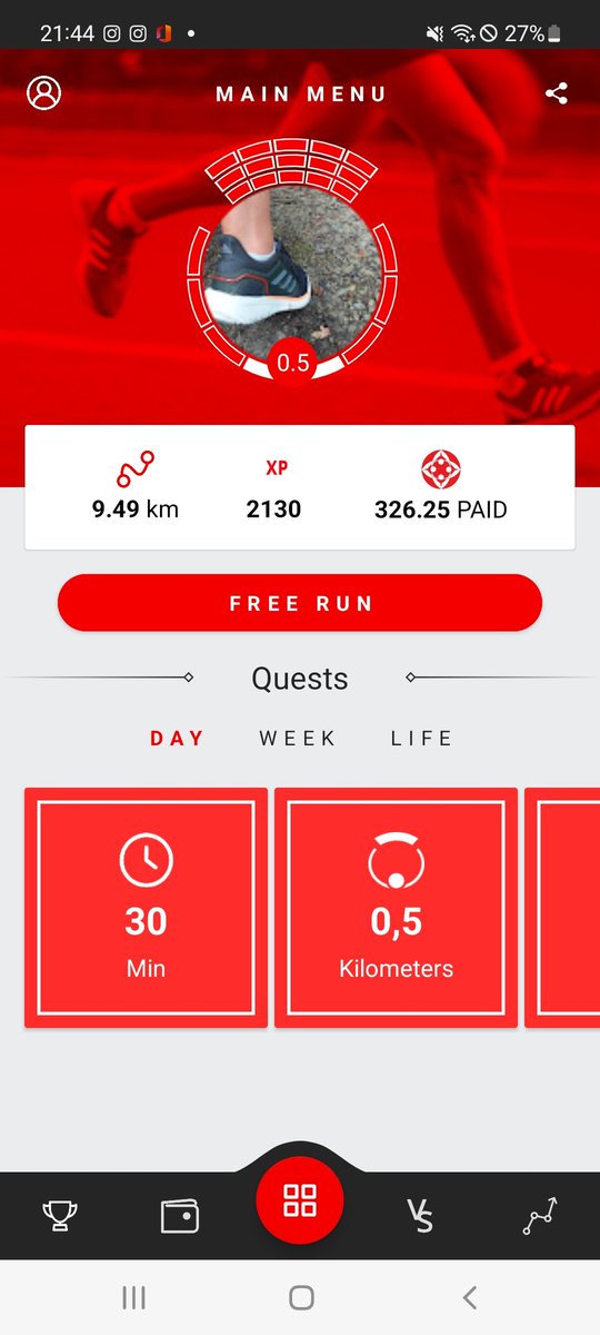 hanz_wtfler's tweet image. People just download this great app😍  Today I completed all the tasks again and earned some Paid🤑  See for yourself and don't miss the Befaster train.  If you want to use the bonus during the installation, you are welcome to enter my referral code.  Code: G0YSAX
 #BFHT #running