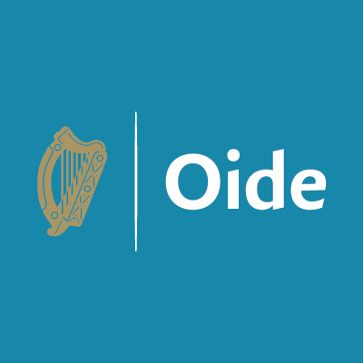 oide_Ireland's tweet photo. Our new public service body mark will feature across all Oide printed materials and resources, including marketing materials, inclusive of our tag line 'supporting the professional learning of school leaders and teachers' #oideireland #recognisable #corporateidentity https://t.co/vSIXO9xh2r