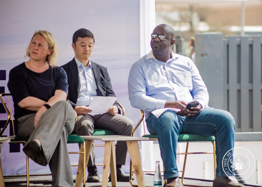 KissiHon's tweet photo. Earlier today, I joined the Honorable Minister for Trade and Industry, Alan Kyerematen together with the Development Director of UK to Ghana, Mrs. Beth Cadman for the launch of Ghana’s new Automobile Development Centre and inauguration of the Auto Council. https://t.co/9NYZczZOgu