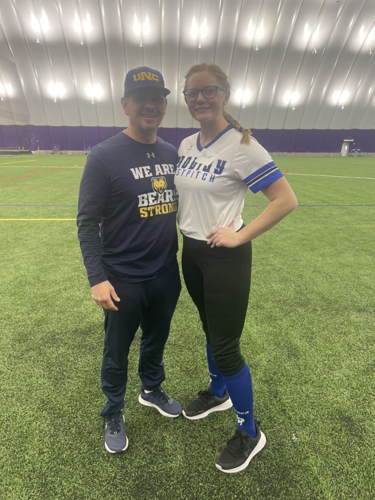 Thank you <a href="/UNC_BearsSB/">UNC Bears Softball</a> for hosting an amazing softball camp this weekend! I learned so much and had such a fun time!!