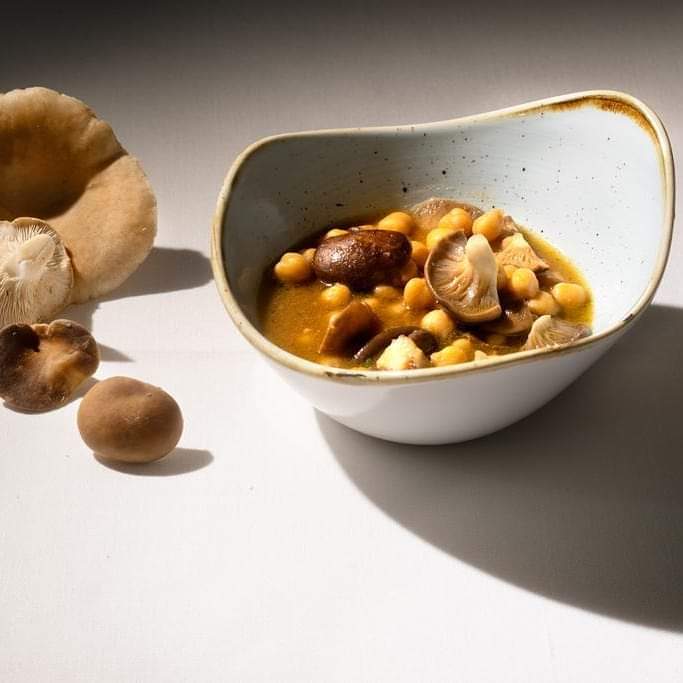 Garbanzos #picopardal y #setasdecardo una dúo ganador sin lugar a duda #serranoastorga