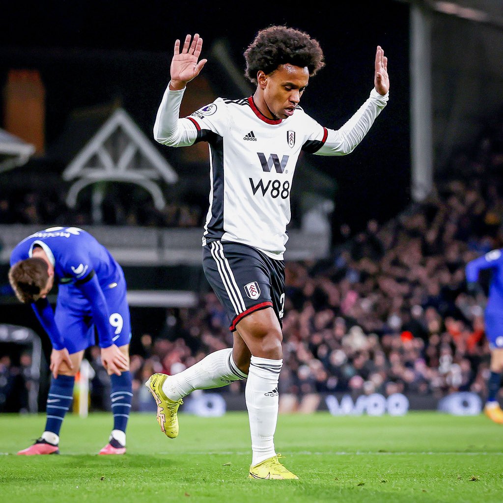 WorldSports14_'s tweet photo. Half Time : Fulham 1 - 0 Chelsea
Willian 25’
#Bikosports #FastPlayFastPay https://t.co/E6cdLfjfir