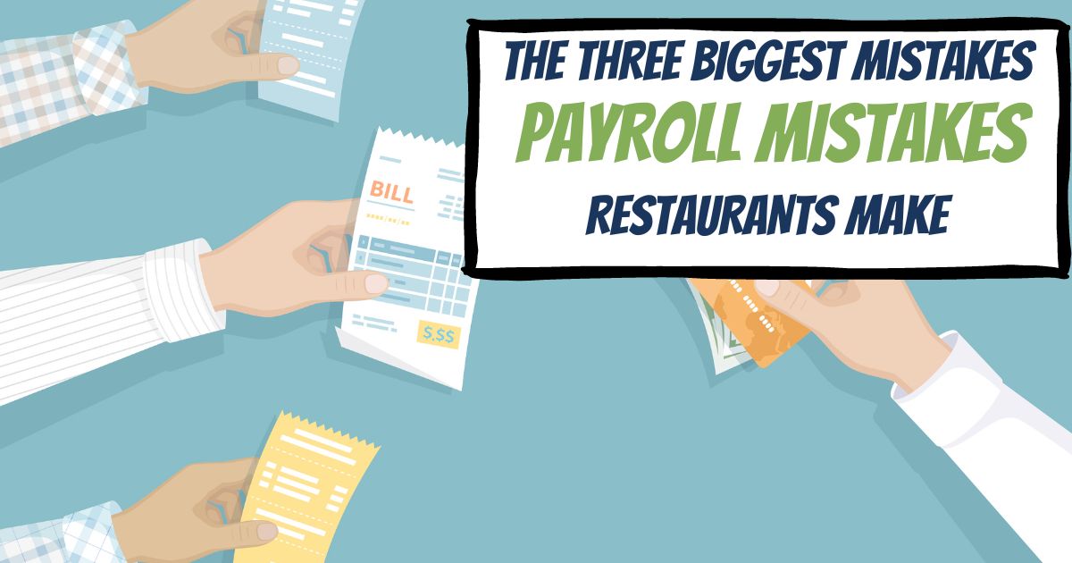 Whirks's tweet photo. New on the blog: The 3 biggest payroll mistakes restaurants make

https://t.co/tC9IqAYg4p https://t.co/RVYk1VyofF