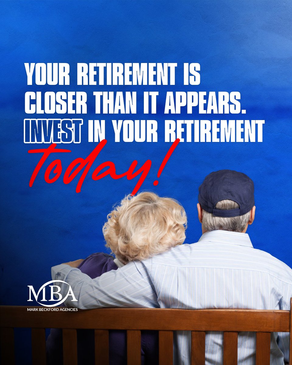 AgencyBeckford's tweet photo. Take control of your future now!

Don't wait until it's too late; your retirement is just around the corner. Investing in your retirement today is the surest way to ensure a secure tomorrow.

#BeckfordAgencies #MBA #StrongerEveryDay #Motivation #Growth  #AIL #GAMESPEED #AlLife https://t.co/lna36A2mb7