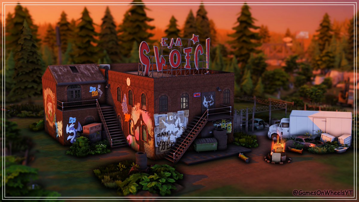 GamesOnWheelsYT's tweet photo. This Werewolf nightclub is definitely my favorite build of 2022.

▶️ https://t.co/1MIrcpu9YR▶️

#TheSims4Werewolves #TheSims4 #SimGamingUK  #SimsCreatorsCommunity #ShowUsYourBuilds #thesimmerssquad #SimJammers https://t.co/ji22CcSzC5