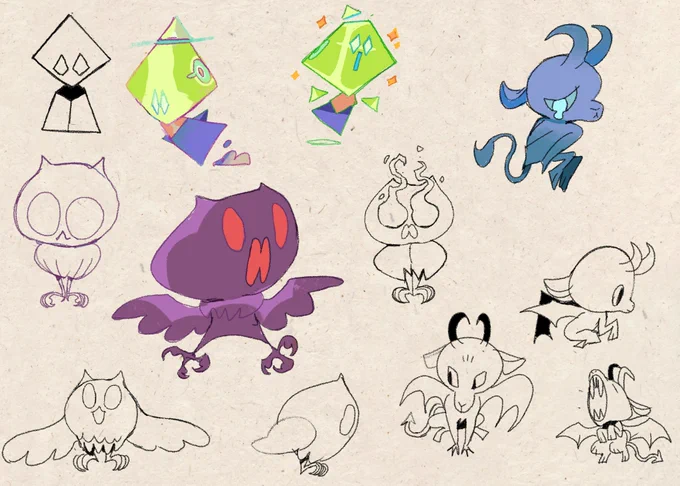 Some monster sketches! 