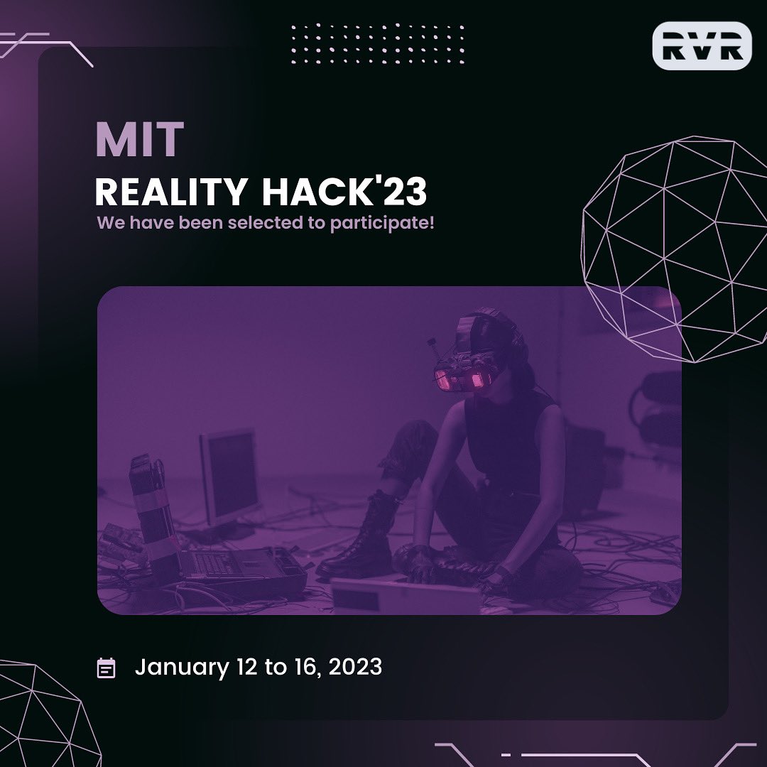 We are finally here at MIT Reality Hack’23, an XR hackathon - an opportunity we have been thrilled about!

#mitrealityhack2023 #extendedreality