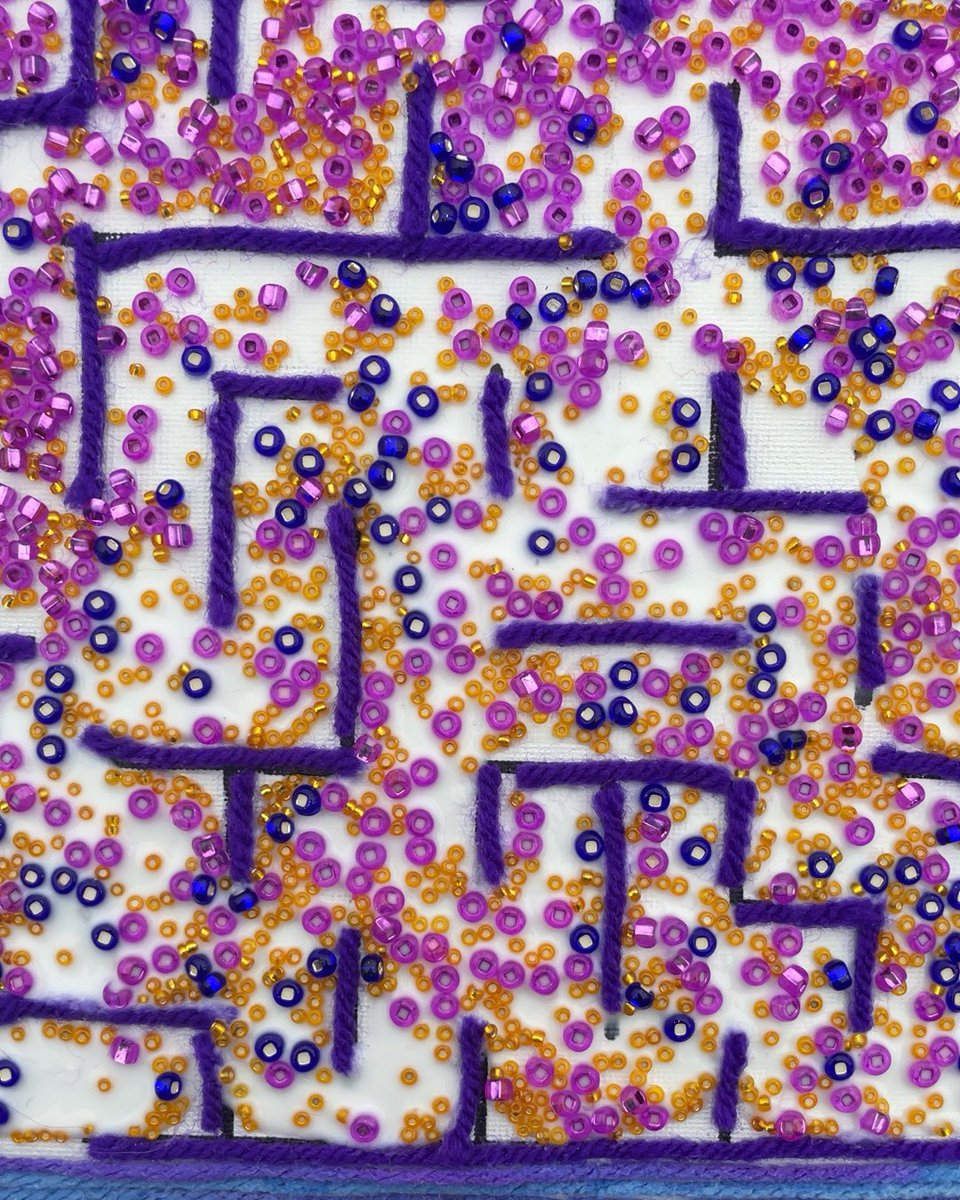 mrsivanacameron's tweet photo. Sacred finger yarn 🧶 labyrinths #sacredlabyrinth #yarnart #prayer #prayerunit #religionart @assumptionlion https://t.co/YQMt7PdUjk
