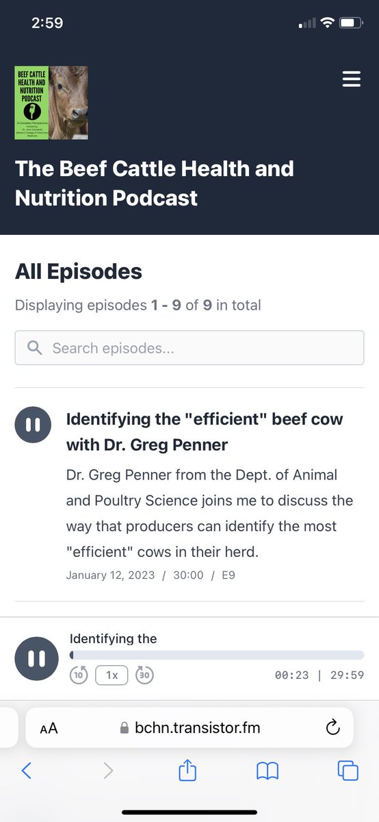 Enjoyed being part of Dr. Campbell’s podcast. Have a listen if your are interested in forage efficient cows. Special thanks to ⁦<a href="/teetwodmt_duane/">Duane Thompson</a>⁩ and Ross MacDonald, and a fantastic student ⁦<a href="/JustinDelver/">Justin Delver</a>⁩