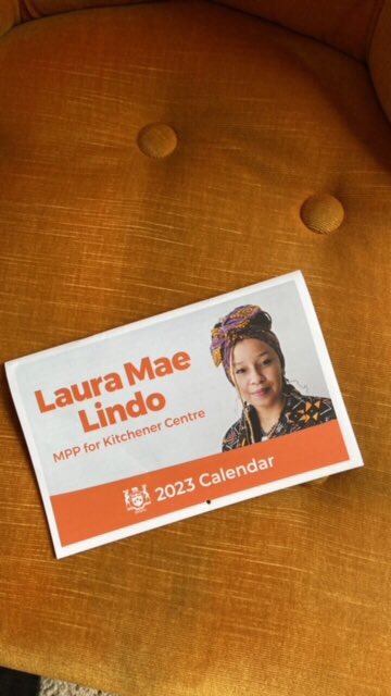 Thank you MPP <a href="/LauraMaeLindo/">Laura Mae Lindo</a> for visiting Heritage Greens this past summer when we hosted the Ontario Men’s Singles Championship! Your visit means a lot! And a page in your community calendar means a lot too!! <a href="/KWAwesome/">KW Awesome</a> <a href="/CityKitchener/">City of Kitchener</a>