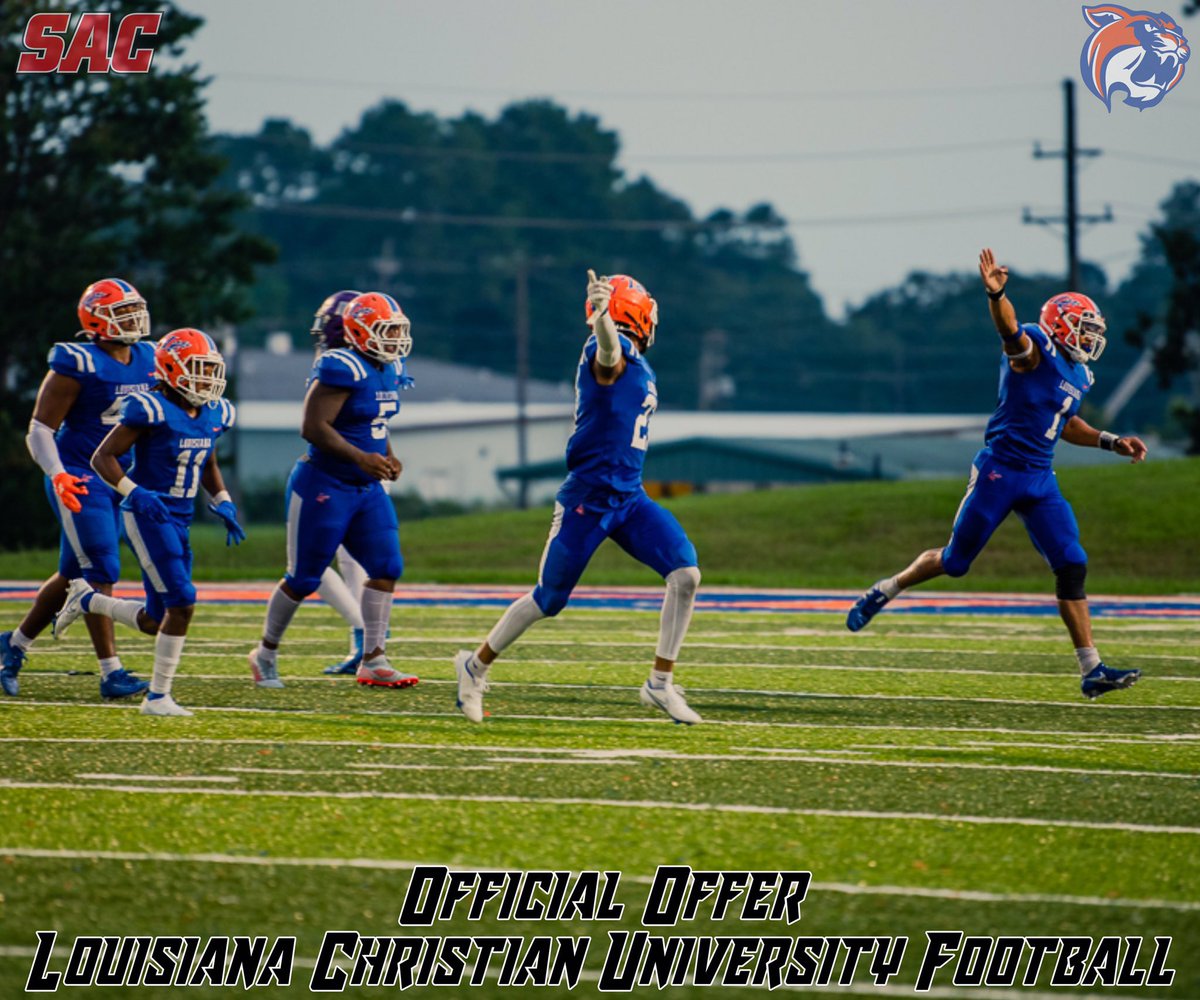 Blessed and honored to receive an offer from LCU @CoachPorter_LCU 
<a href="/bigfav504/">Marlon Favorite</a> <a href="/MarcusJasmin5/">Marcus Jasmin</a>