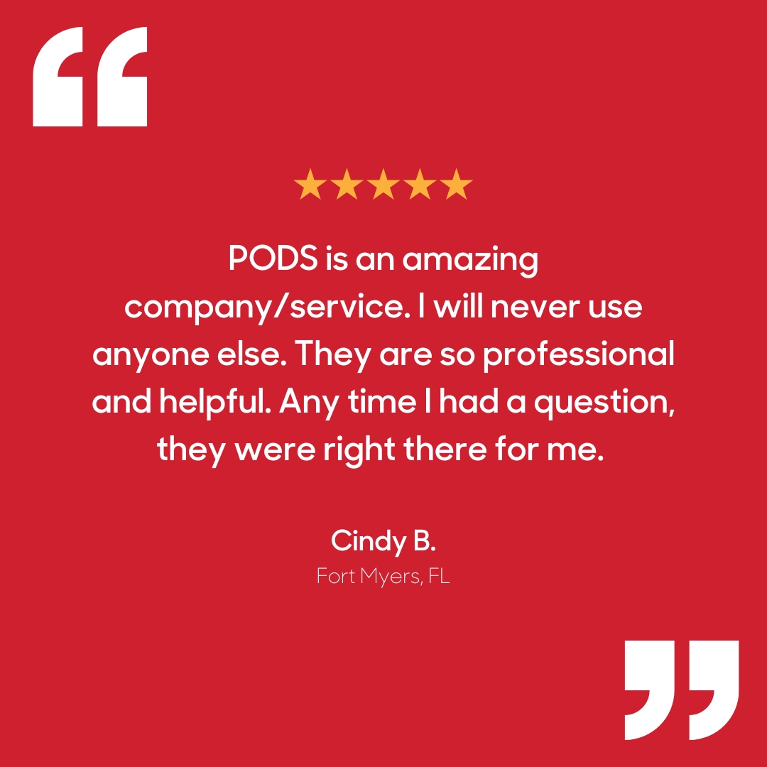 PODS Moving & Storage (PODS) / Twitter