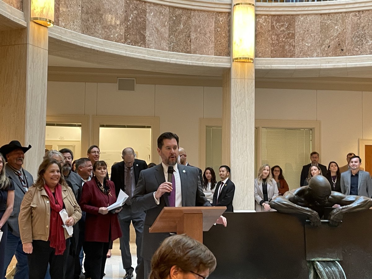 NMHouseDems's tweet photo. Your NM House Dems were proud to join the Legislative Finance Committee today as they shared recommendations for a budget that reflects New Mexican values and funds our state’s future. #nmleg #nmpol 

@BrianEgolf @JavierForNM @NathanLCNM @meredithforNM @tara4nm @DayHochmanVigil https://t.co/35uyRhFQir