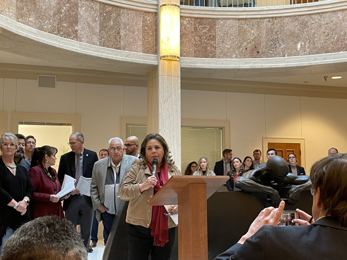 NMHouseDems's tweet photo. Your NM House Dems were proud to join the Legislative Finance Committee today as they shared recommendations for a budget that reflects New Mexican values and funds our state’s future. #nmleg #nmpol 

@BrianEgolf @JavierForNM @NathanLCNM @meredithforNM @tara4nm @DayHochmanVigil https://t.co/35uyRhFQir