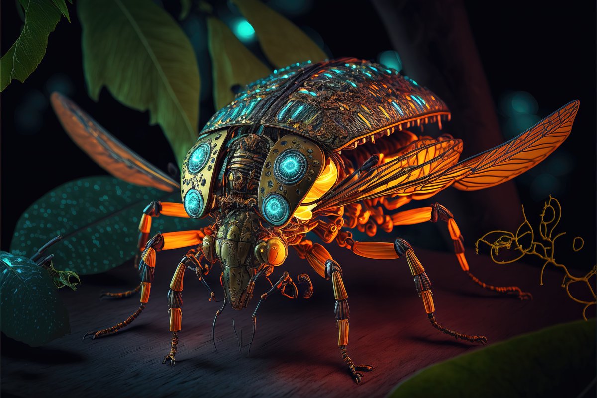 AiMachinist's tweet photo. magical steampunk beetles

#shopify #wallpaper #midjourney  #mechanical #cosmos #discord #ai #artificialintelligence #art #drawing #painting #render #realistic #digitalart #digital #artificial #aiart #graphic #realistic #conceptart #mechanical #animal #golden https://t.co/lPgdmANqHr
