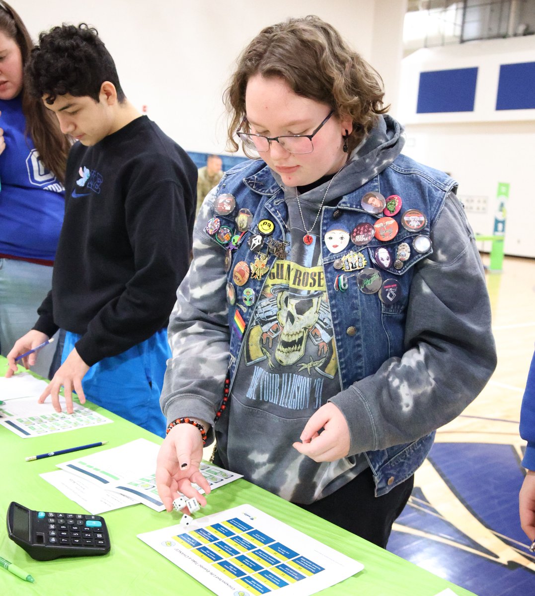 Goddard_Media's tweet photo. During Jumpstart January, students participated in a Reality U event tailored to help with real world experiences and scenarios. 
Photos by Staff Reports https://t.co/xKLnnDoUOp