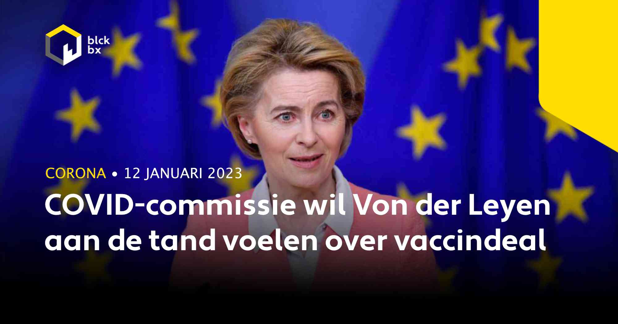 BLCKBX on Twitter "De commissie COVID19 van het Europees Parlement