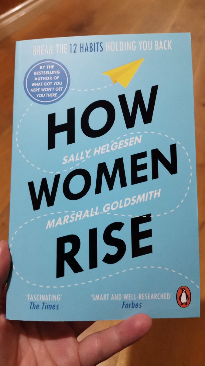 Can't wait to get reading @SallyHelgesen book that I won at the @WTMBelfast event at @UrbanHQBelfast, really enjoyed the event and thank you for organising and the prize!!