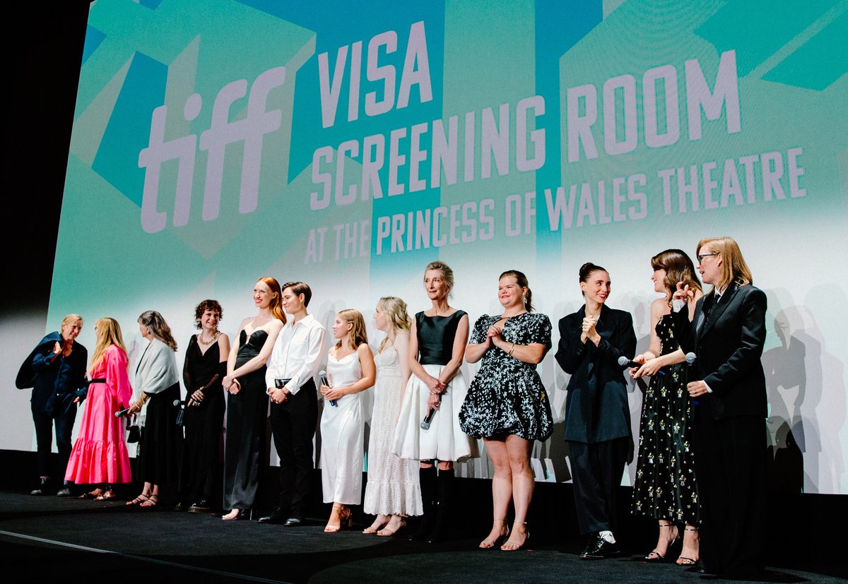 TIFF_NET's tweet image. Talk about an exceptional ensemble.
 
Congratulations to the cast of @realsarahpolley's #TIFF22 stand-out, WOMEN TALKING on their @SAGawards nomination for Outstanding Performance by a Cast in a Motion Picture. Screening now at TIFF Bell Lightbox: bit.ly/3osAzZL