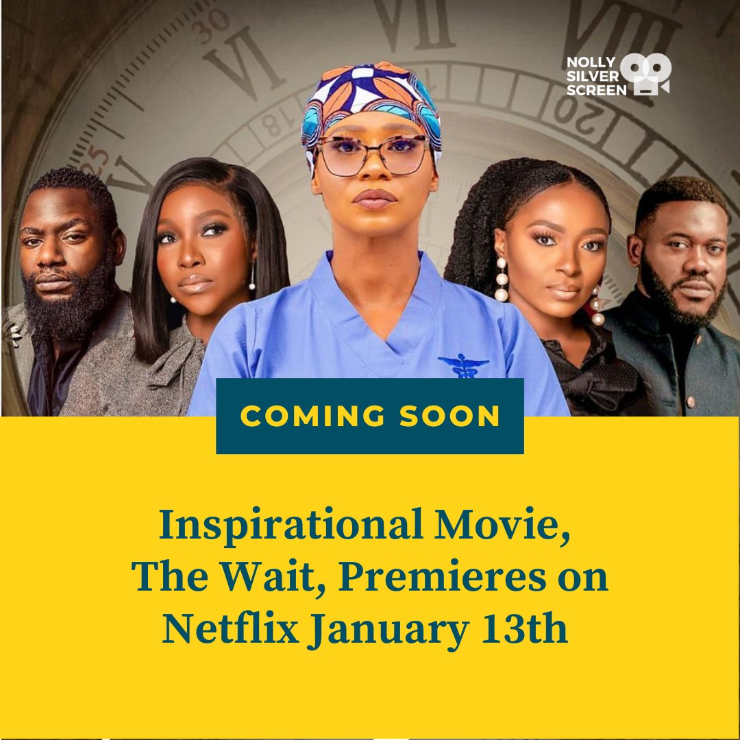 NSilverScreen's tweet image. Looking for what to watch over the weekend?
#ComingSoon Inspirational movie, The Wait, premieres on Netflix @netflixnaija on January 13th, 2023.

Click the link below to watch the trailer.

nollysilverscreen.com/inspirational-…

#TheWait #Nollywood #NetflixNaija #NollySilverScreen
