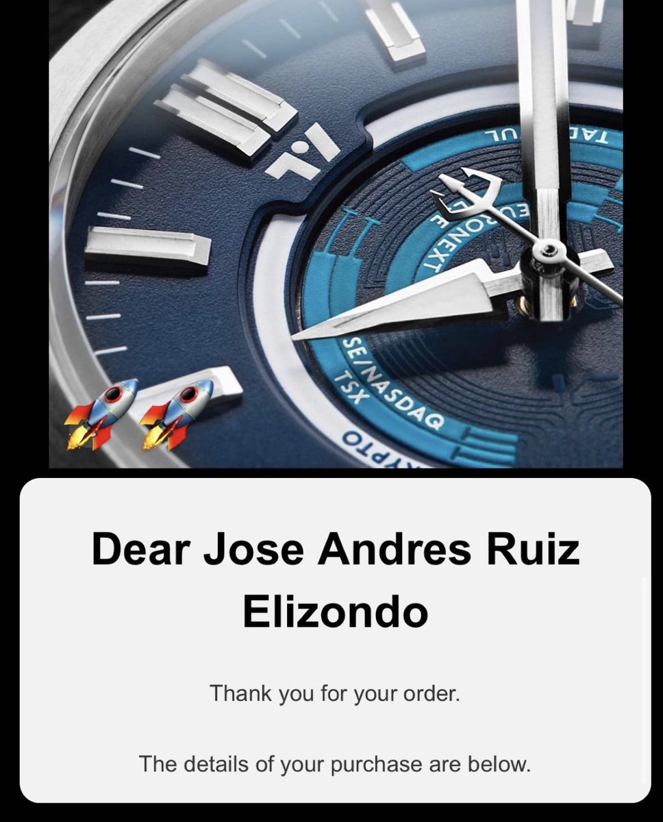 JRuiz000's tweet image. Super excited to be one of the few owners of the new #C63 #TradeTime! 

An amazing collaboration between @tradingview and @ChrisWardLondon to make the first ever trading watch.

1/500 Limited Edition

DM me if you're interested. I was able to buy two but i'm only sticking to one.