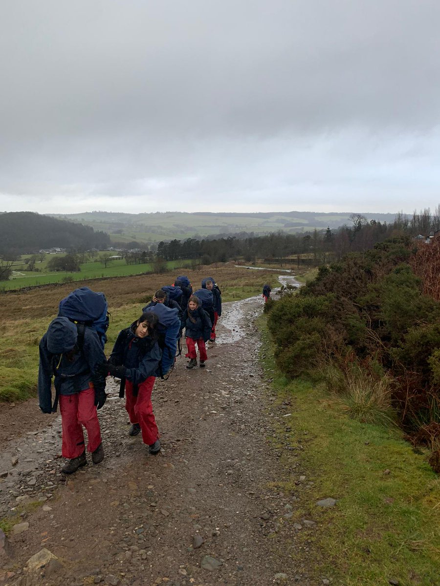 Day 3 and 4 of Year 8 Camp in Ullswater. More wind and much more rain, but that hasn't stopped us! (1/3)