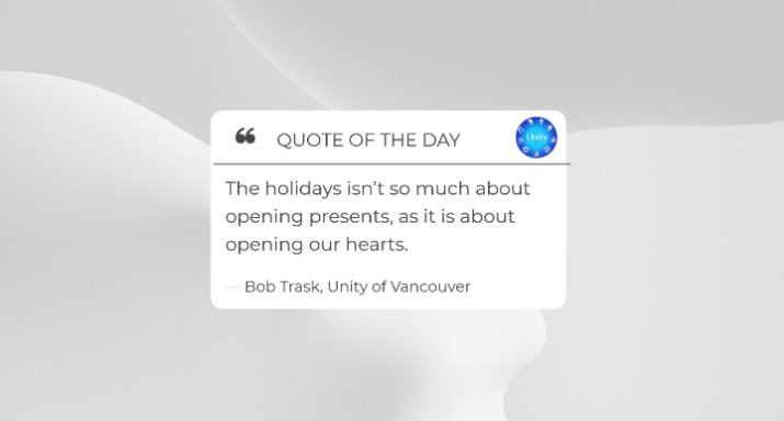 UnityVancouver's tweet image. Unity of Vancouver is a 𝐬𝐮𝐩𝐩𝐨𝐫𝐭𝐢𝐯𝐞 𝐬𝐩𝐢𝐫𝐢𝐭𝐮𝐚𝐥 𝐜𝐨𝐦𝐦𝐮𝐧𝐢𝐭𝐲 that warmly welcomes all people, all faiths, and all lifestyles🕊️
Join one of our spiritual gatherings... 
unityofvancouver.org
#QuotesToUpliftTheSpirit #virtualclassroom #vancouverevent
