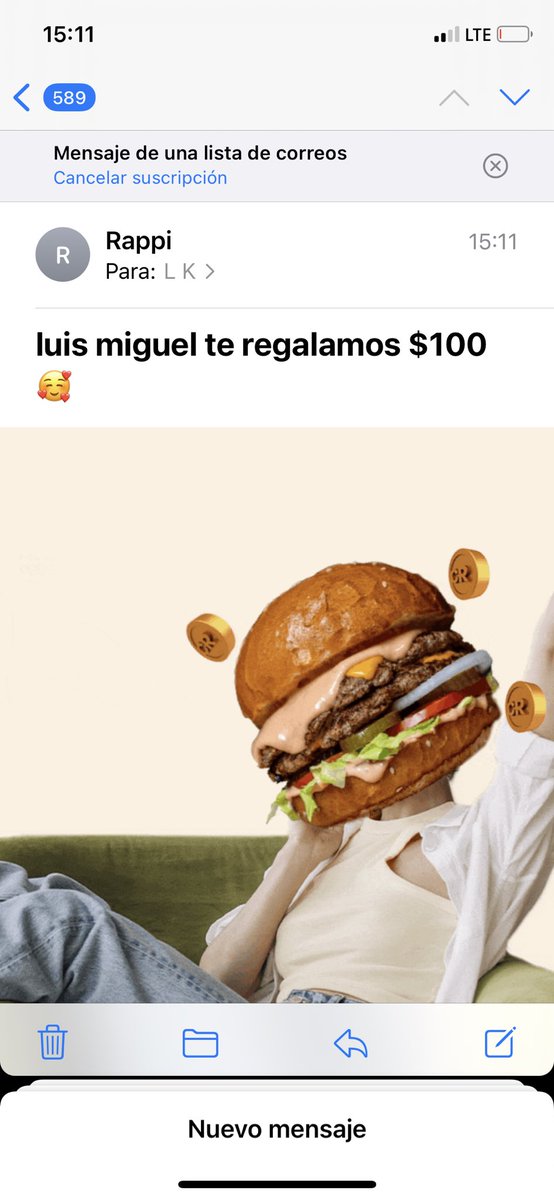 mike_lian's tweet photo. Cómo le hago entender a @RappiMexico que no quiero volver a usar su app porque roban??? https://t.co/OgOntlTYVk