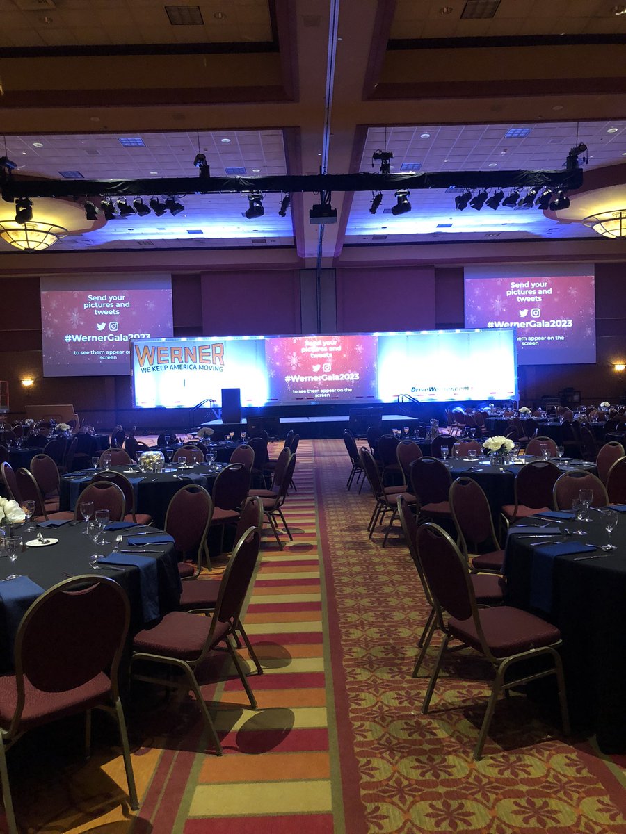 albouc's tweet photo. Setting up for the #WernerGala2023! Can’t wait for this awesome event! https://t.co/LCXIdatl9J