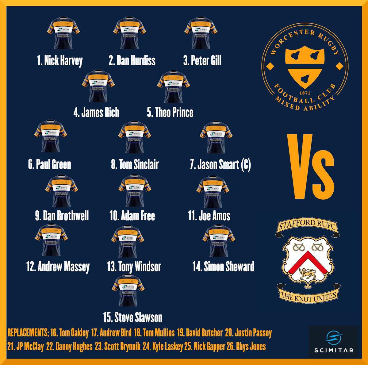 WorcesterRFCMA's tweet image. GAME DAY BABY! #MixedAbility @IMAS_sport4all