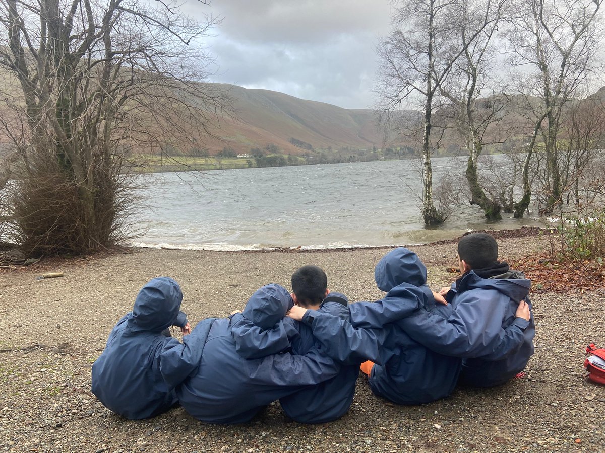 Day 3 and 4 of Year 8 Camp in Ullswater. More wind and much more rain, but that hasn't stopped us! (3/3) – at Lake Ullswater